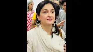 Meet up with Nadia jamil at awan e Iqbal