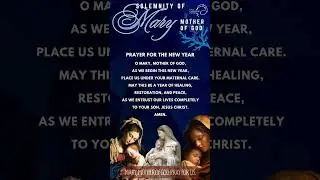 Catholic Prayer for the New Year | Beginning the Year with Faith and Hope