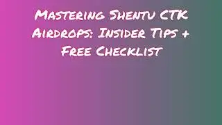 Get Free Shentu CTK Airdrop  | Learn How to Swap or Sell Shentu CTK Airdrop