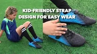 Feel the Speed: Unleash Your Game with Our Soccer Cleats! #football #kids #footballskills