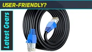 review30m CAT6 Outdoor Waterproof Ethernet Cable - The Best for Your Network Needs