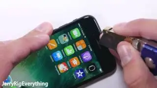 iPhone 7 Scratch test   BEND TEST   Durability video!