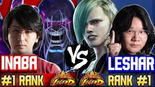 SF6 ▰ LESHAR (#1 Rank ED) vs INABA (#1 Rank M. BISON) ▰ Street Fighter 6 Replays