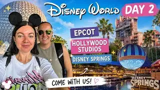 Day 2 - Epcot, Hollywood Studios & Disney Springs.