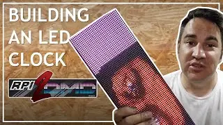 RPi2DMD Tutorial English Game Room Clock LED Panel Raspberry Pi Setup