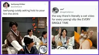BTS meme tweets bc ot7 live is the epitome of chaoticness