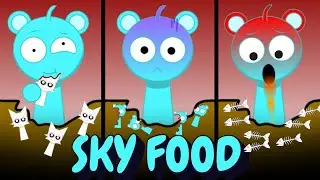 Please! do NOT feed the Sprunki SKY - Interactive Sprunki