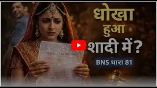 Farzi Shadi Kar Ke Saath Rehna? 10 Saal Ki Jail! ⚖️ | BNS Section 81/69 Explained