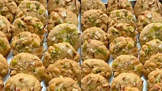 पंजीरी बिस्कुट सोचा नहीं था बन जाएंगे 💕💕No Baking Powder & Soda