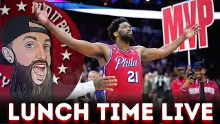 Joel Embiid is MVP and MAY RETURN TONIGHT🔥| Lunch Time Live