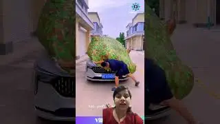 Amazing car cover gadget #funny #comedyfilms