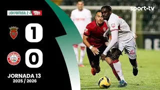 Resumo: Penafiel 1-0 U. Leiria - Liga Portugal Meu Super | sport tv