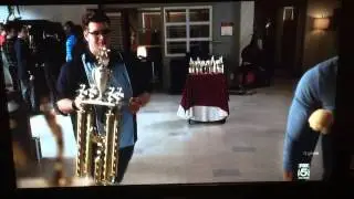 Glee trophy scene from 