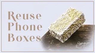 Old Mobile Box Reuse | DIY Home Decor & Storage Box Idea