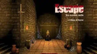 Escape the Zombie Castle: A Maze of Horror