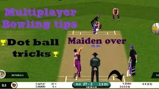 Real cricket 20 multiplayer bowling tips
