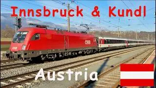 Austria - Trains at Innsbruck & Kundl
