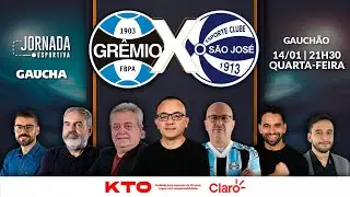 AO VIVO: GR&Ecirc;MIO x S&Atilde;O JOS&Eacute; | GAUCH&Atilde;O | JORNADA DIGITAL | 14/01/2026