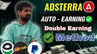 Adsterra Double Earning Method | Adsterra USA Traffic | Adsterra Direct Link Earning Trick CPM Work