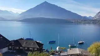Ausblick Wohnung Gunten
