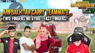 Padu Gameplay !! Arifbakhtiar Carry Muna, InSomnus, dan Chulas | 2 Fingers No Gyro | PUBG MOBILE