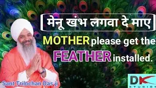 माए मेनू खंभ लगवा दे || MOTHER Please get the FEATHER installed || Sant Trilochan Das ji