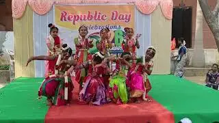 Republic Day dance performance at school#Garuda gamana tava#song #of lord Vishnu
