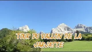 Randonn&eacute;e tour du vallon de la Jarjatte depuis la station de ski de La Jarjatte