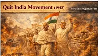 Quit India Movement 1942: The Final Mass Uprising That Shook British Rule in India#indianhistory 