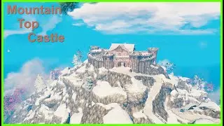 Valheim Mountain Top Castle Build