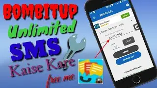 BOMBitUP | Unlimited Sms Bomber | Send Fake OTP Messages | Bomb it 2024