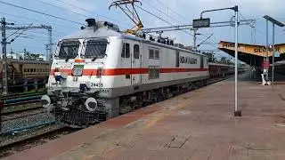 Electrifying History Part 2 : First arrival of Electric locomotive WAP7 at Silchar | SGUJ 39435 WAP7