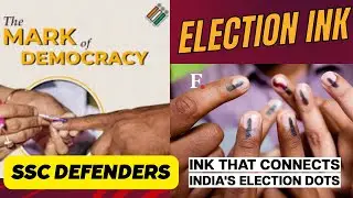 ELECTION INK- REVOLUTIONISE THE INTEGRITY OF INDIAN ELECTION SYSTEM#upsc #ssccgl