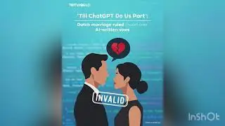 Dutch marriage ruled invalid after wedding vows were written using Artificial Intelligence!