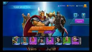 Marvel Puzzle Quest (MPQ) Thor - Beta Ray Bill - Professor X