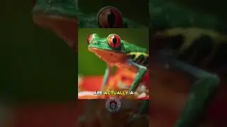 When This Frog Opens Its Eyes&hellip; Predators Panic! 😱Beastie Beasts #shorts #frog #redeyetreefrog
