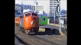 #11 V/Line action at Spencer street in the early 1990's
