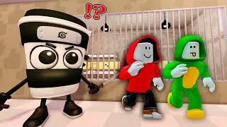 Джей-Джей и Майки сбежали КАПУЧИНО-УБИЙЦА!? (Мейзен Роблокс)