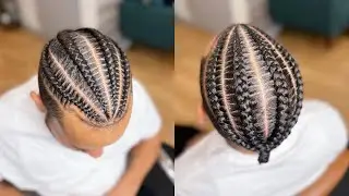 How To: Mens Braids | Braided Man Bun