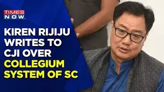 Union Law Minister Kiren Rijiju Writes To CJI Chandrachud Over SC Collegium
