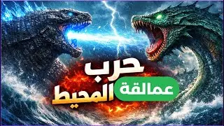 غودزيلا ضد ليفياثان | حرب عمالقة المحيط – معركة العمالقة في أعماق البحر