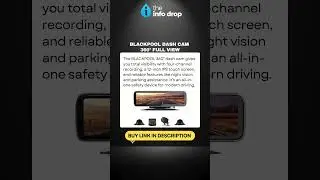 BLACKPOOL 360&deg; Dash Cam Review &ndash; Full Coverage Driving Tech! #cardashcam #theinfodrop