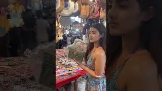 Malvika Sharma shopping at Goa