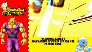 Dragon Ball Legends | Following Azdeek's T.O.P Season #56 Pathing Guide [Regeneration]
