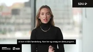 L&aelig;s Cand.merc. i Supply Chain Management p&aring; Syddansk Universitet Business School i S&oslash;nderborg