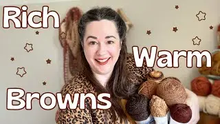 One DOZEN of the most beautiful brown yarns available!