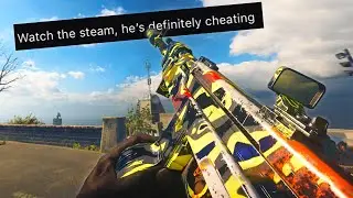 Twitch Streamer accuses me of HACKING w/ the AS44 on rebirth island 😂