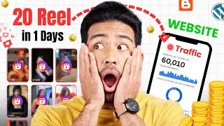 Website पर Instagram Reel से Traffic लाओ | Day 14, 15, 16 Of Blogging Course
