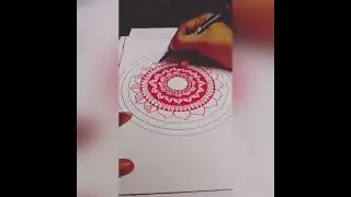 My Drawings Mandala Art 🥰  #mandala #mandalatutorial  #mandalapatterns