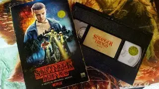 STRANGER THINGS Target Exclusive RETRO VHS Blu Ray Unboxing
